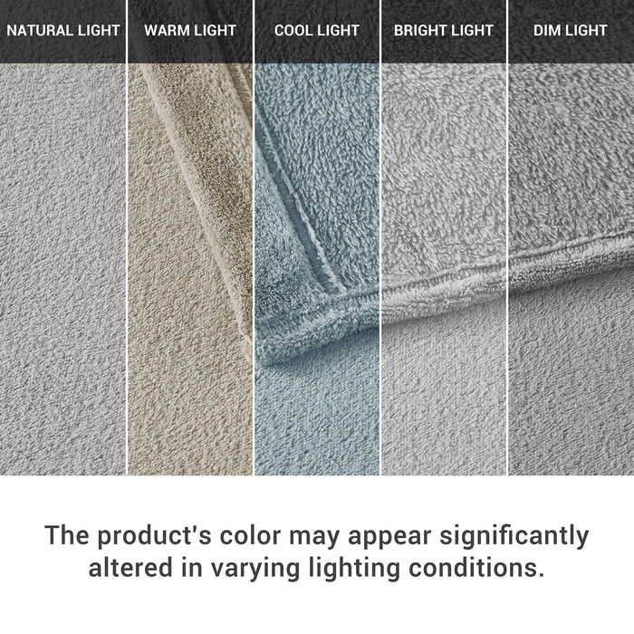Soloft Plush - King Sheet Set - Gray - Simple Home Plus