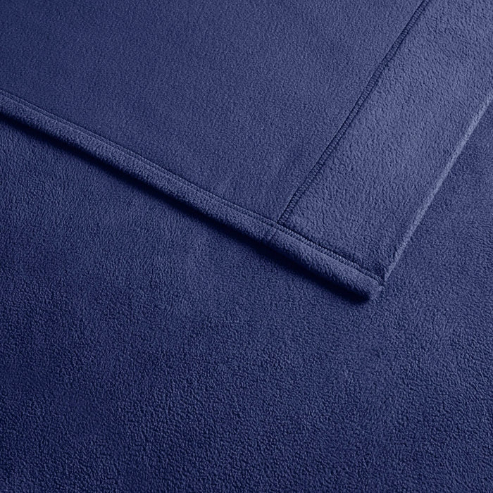Micro Fleece - King Sheet Set - Navy - Simple Home Plus