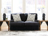 Whitmore Manor - Loveseat - Black Pearl - Simple Home Plus