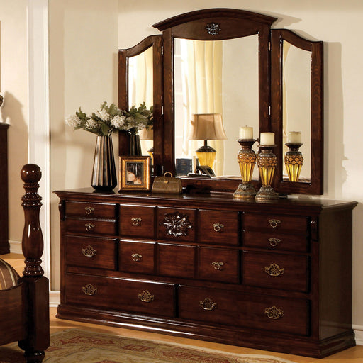 Tuscan - Dresser - Glossy Dark Pine - Simple Home Plus
