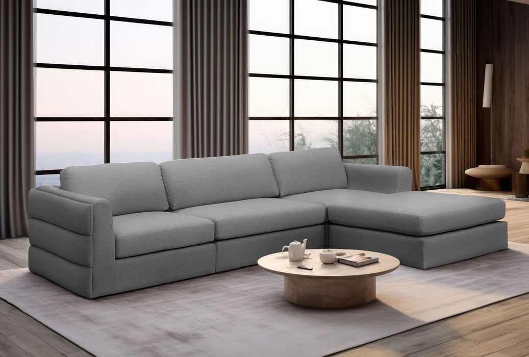 Beckham - 4 Piece Modular L-Sahped Sectional - Simple Home Plus
