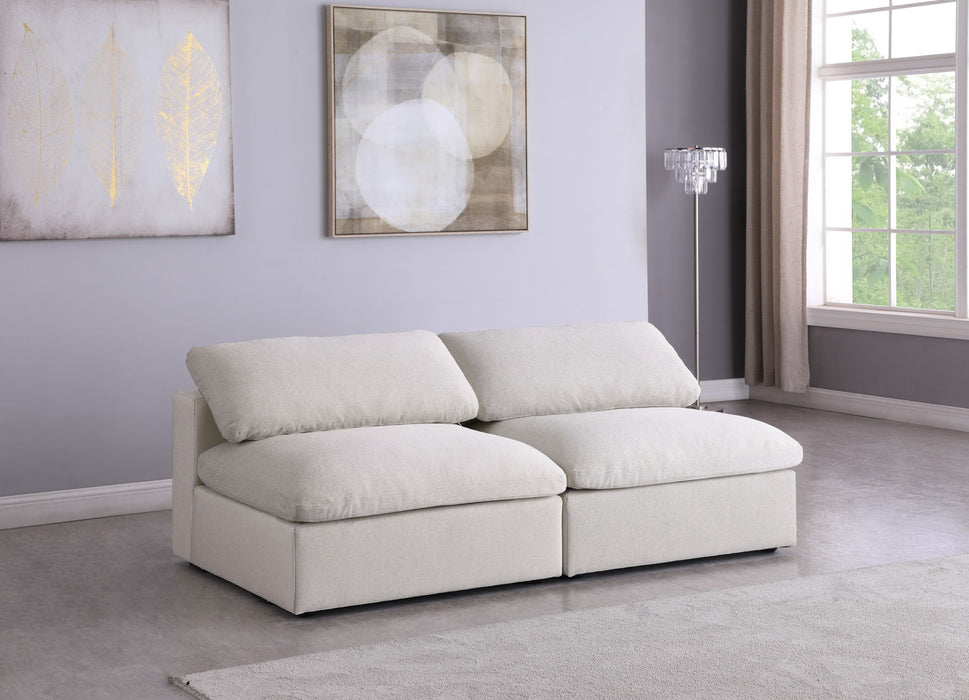 Serene - Modular Armless 2 Seat Sofa - Simple Home Plus