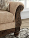 Chelsworth - Golden - Loveseat - Simple Home Plus