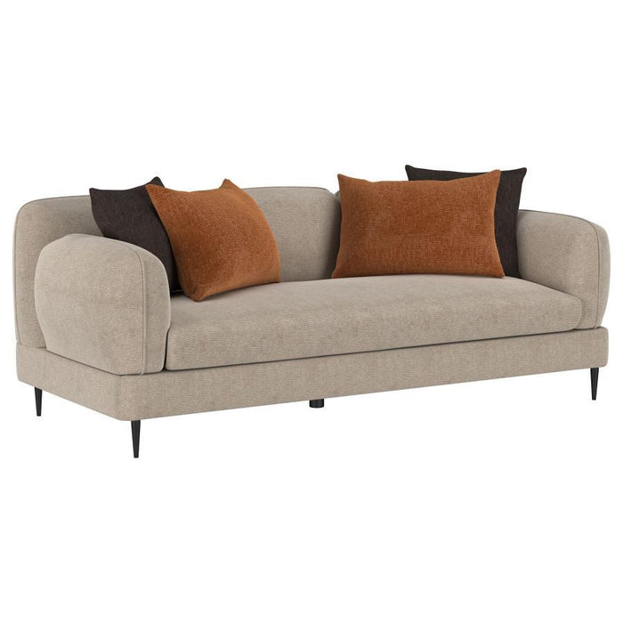 Jade - 2 Piece Chenille Upholstered Sofa Set - Simple Home Plus