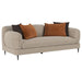 Jade - 2 Piece Chenille Upholstered Sofa Set - Simple Home Plus