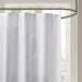 Norah - Printed Floral Shower Curtain - Gray - Simple Home Plus