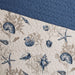 Bayside - Reversible Daybed Cover (Set of 6) - Blue - Simple Home Plus