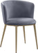 Skylar - Dining Chair with Gold Legs (Set of 2) - Simple Home Plus