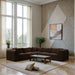 Shaggy - 5 Piece Modular Corner Sectional - Simple Home Plus