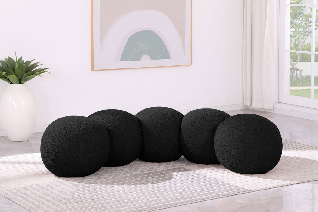 Apollo - Boucle Fabric Bench - Simple Home Plus