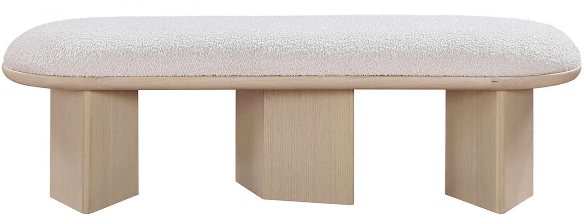 Wilshire - Bench With Natural Base - Simple Home Plus