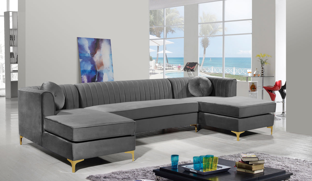 Graham - 3 Piece Sectional - Simple Home Plus