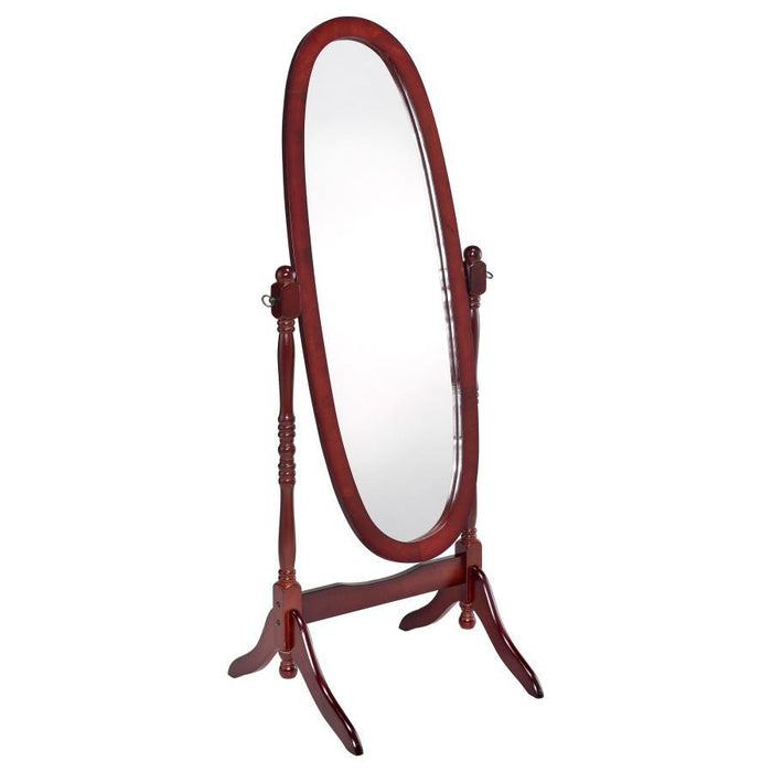 Foyet - Wood Adjustable Length Cheval Mirror - Simple Home Plus
