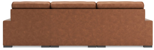 Calden - 3-Piece Sectional With RAF Corner Chaise - Caramel - Simple Home Plus