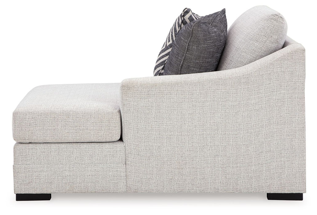 Koralynn - Raf Corner Chaise - Stone - Simple Home Plus