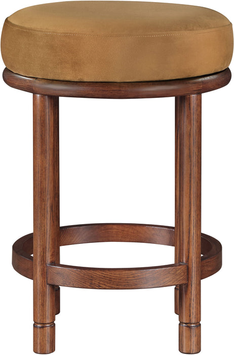 Monette - Counter Stool With Brown Base - Simple Home Plus