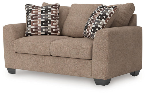 Triston-Peaks - Suede - Loveseat - Simple Home Plus