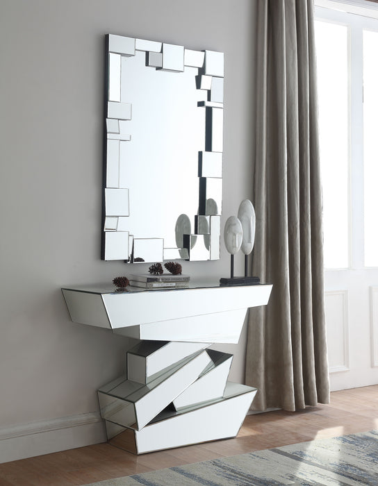 Jade - Console Table - Pearl Silver - Simple Home Plus