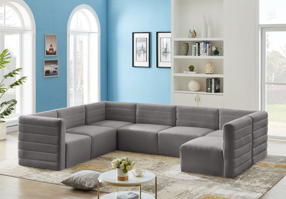 Quincy - 7 Piece Modular Sectional - Simple Home Plus