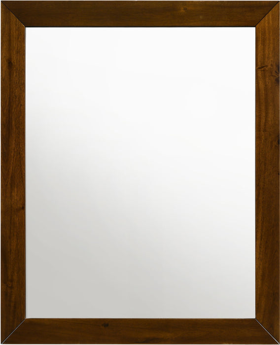 Reed - Mirror - Antique Coffee - Simple Home Plus