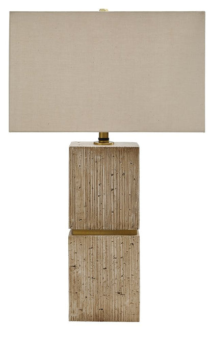 Laddner - Poly Table Lamp - Beige - Simple Home Plus