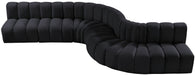 Arc - Velvet 7 Piece Modular Sofa - Simple Home Plus