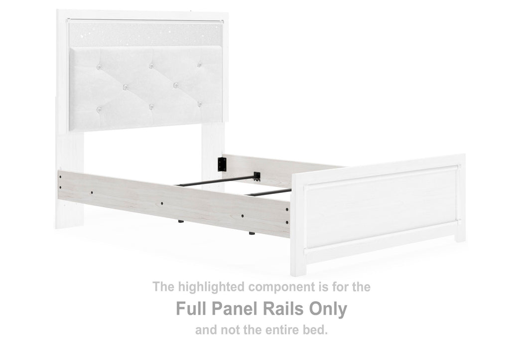 Altyra - Full Panel Rails - White - Simple Home Plus