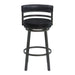 Madrid - Counter Height Swivel Bar Stool - Mineral - Simple Home Plus
