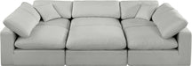 Comfy - 6 Piece Linen Sectional - Simple Home Plus