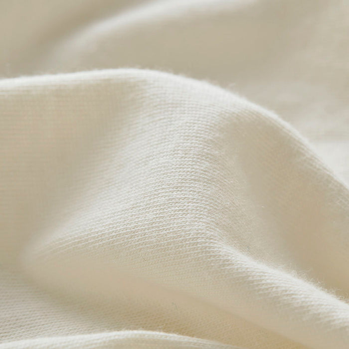 Blend Jersey Knit - 4 Piece King All Season Sheet Set - Cream