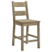 Cardova - Counter Height Dining Chair (Set of 2) - Vineyard Oak - Simple Home Plus