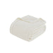 Microfleece - Twin Blanket - Ivory - Simple Home Plus