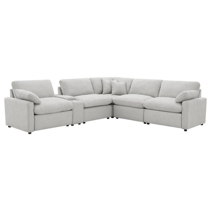 Collins - 6-Piece Modular Power Reclining Sectional - Simple Home Plus
