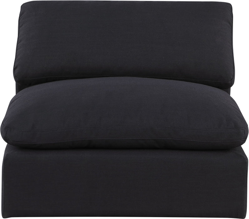 Comfy - Linen Armless Chair - Simple Home Plus