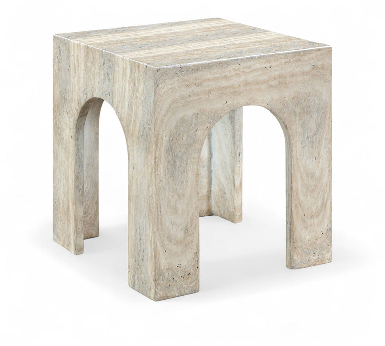 Renza - Concrete And Fiberglass Indoor / Outdoor Table - Simple Home Plus