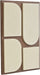 Icon - Mango Wood 4 Piece Wall Art - Brown / Natural - Simple Home Plus