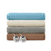 Corded Plush - Queen Heated Blanket - Gray - Simple Home Plus