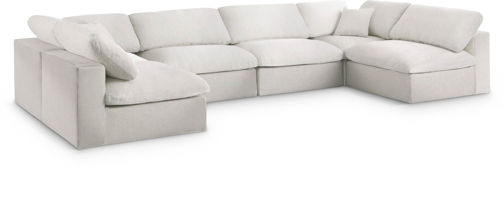 Serene - 6 Piece Modular Sectional - Simple Home Plus