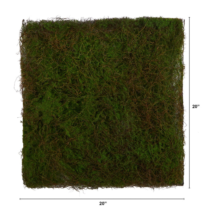 20" X 20" Artificial Moss Mat