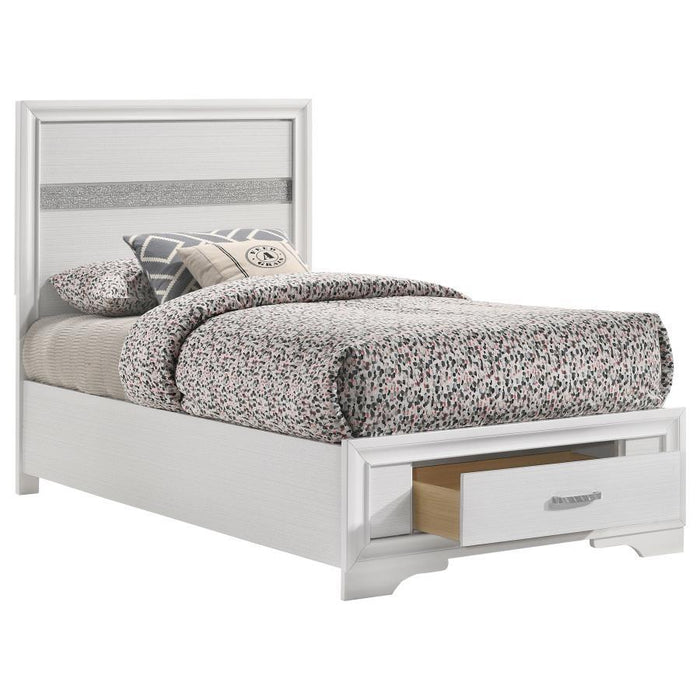 Miranda - Wood Storage Panel Bed - Simple Home Plus