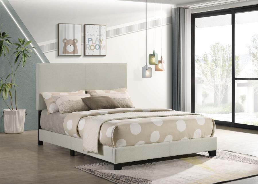 Dorian - Upholstered Panel Bed - Simple Home Plus