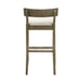 Merie - Modern Transitional Wood Bar Height Kitchen Bar Stool - Simple Home Plus