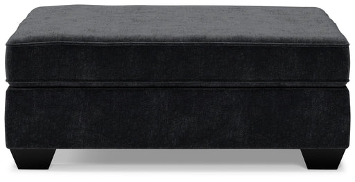 Lavernett - Charcoal - Oversized Accent Ottoman - Simple Home Plus