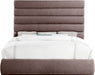 Adam - Linen Fabric Bed With 70.5" Headboard - Simple Home Plus