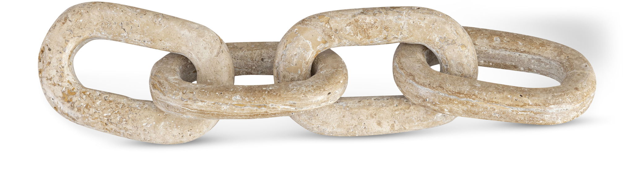 Lynx - Travertine Decorative Chain Links - Natural - Simple Home Plus