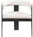 Romeo - Faux Leather Dining Chair With Black Base (Set of 2) - Simple Home Plus