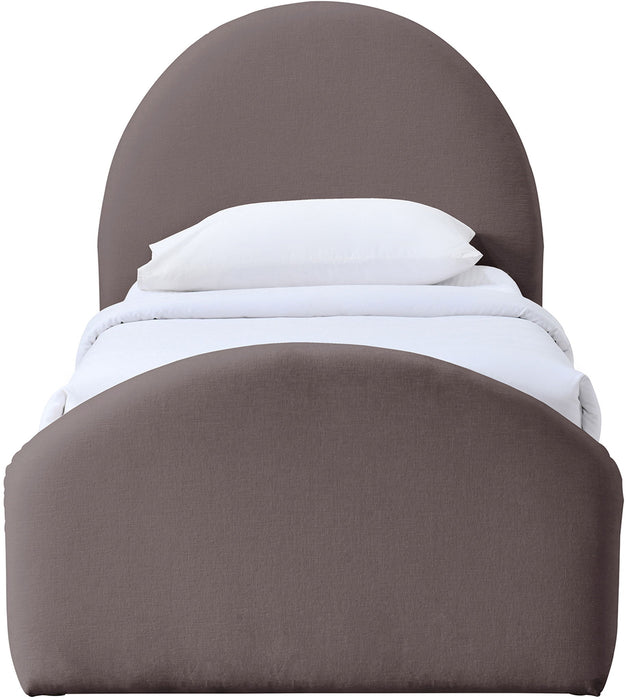 Andaz - Chenille Fabric Upholstered Trundle Bed - Simple Home Plus