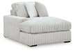 Stupendous - LAF Corner Chaise - Alloy - Simple Home Plus