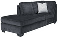 Altari - Laf Corner Chaise - Slate - Simple Home Plus