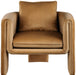 Sloan - Accent Chair - Saddle - Simple Home Plus